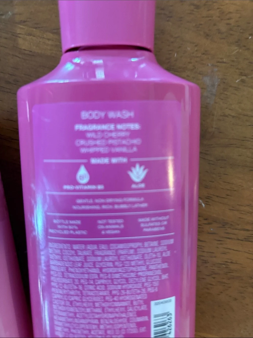Bath and body shower gel set in peeps marshmallow and sweetheart cherry